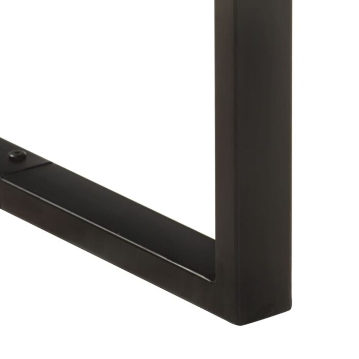 Table de salle à manger 154x80x76 cm Bois d'acacia solide – Image 4