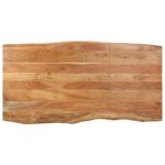 Table de salle à manger 180x90x76 cm Bois d'acacia massif – Image 2