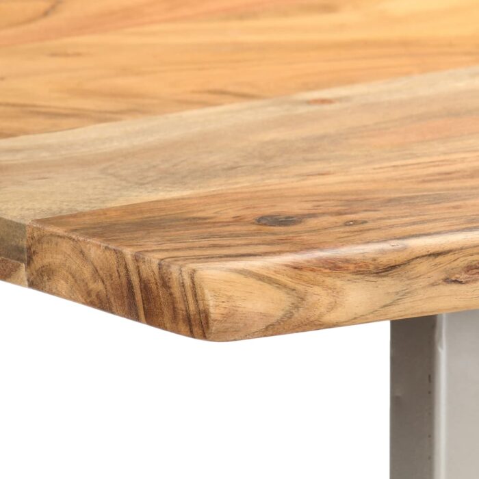 Table de salle à manger 180x90x76 cm Bois d'acacia massif – Image 3