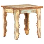 Table basse 40x40x40 cm Bois de récupération solide – Image 6