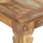 Table de salle à manger 160x80x76cm Bois de récupération massif – Image 2