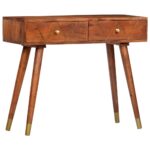 Table console 90x35x76 cm Bois d'acacia massif – Image 10