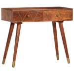 Table console 90x35x76 cm Bois d'acacia massif – Image 12