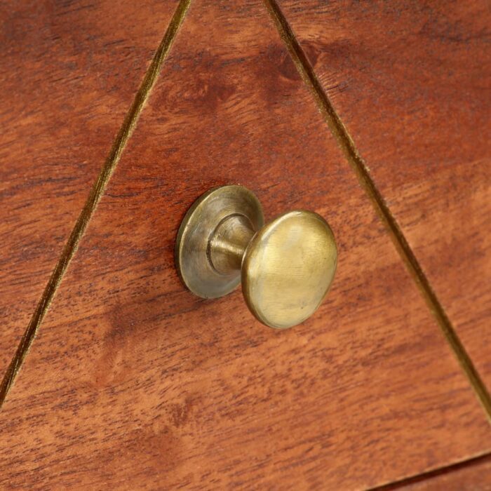 Table console 90x35x76 cm Bois d'acacia massif – Image 2