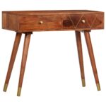 Table console 90x35x76 cm Bois d'acacia massif – Image 9