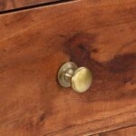 Table console 100x35x76 cm Bois d'acacia massif – Image 2