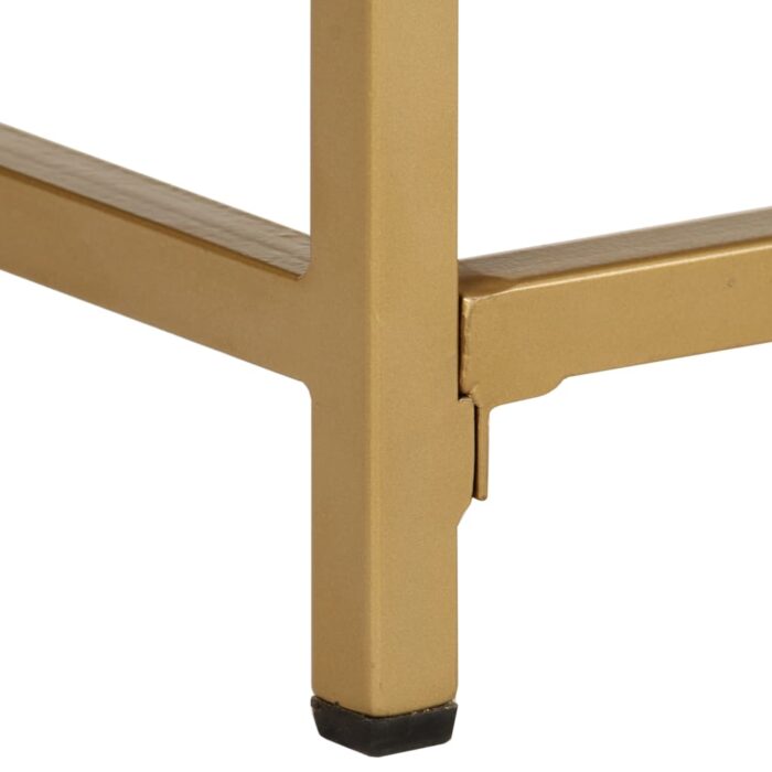 Table console 100x35x76 cm Bois d'acacia massif – Image 7