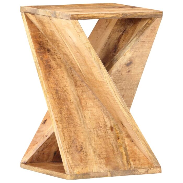 Table d'appoint 35x35x55 cm Bois de manguier massif – Image 1