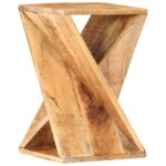 Table d'appoint 35x35x55 cm Bois de manguier massif – Image 4