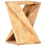 Table d'appoint 35x35x55 cm Bois de manguier massif – Image 6