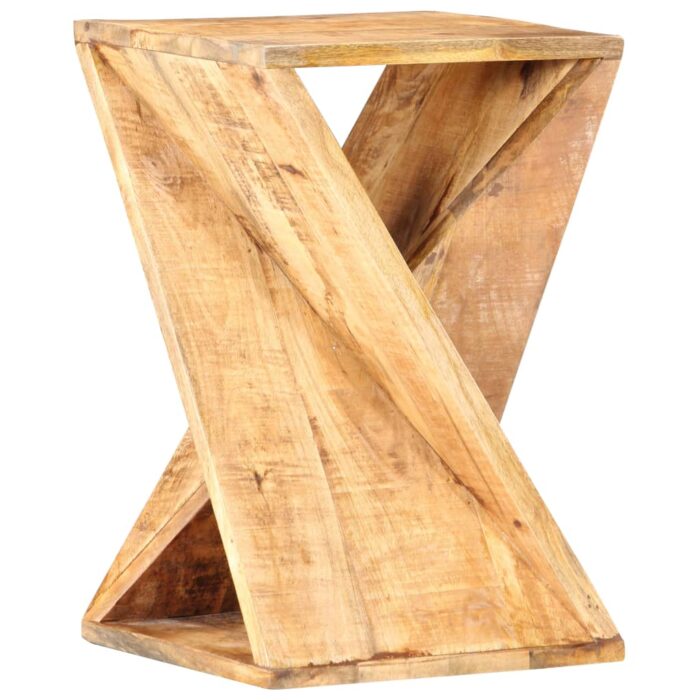 Table d'appoint 35x35x55 cm Bois de manguier massif – Image 6