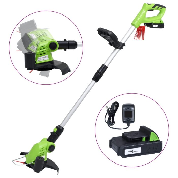 Coupe-herbe sans fil avec bloc-piles 20V 1500 mAh Li-ion – Image 1