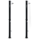 Douche solaire Noir 220 cm 20 L – Image 2
