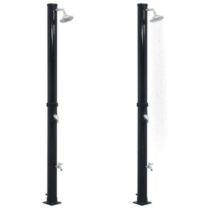 Douche solaire Noir 220 cm 20 L – Image 2