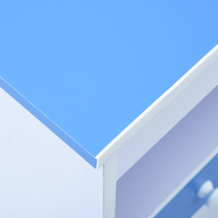 Bureau pour enfants Inclinable Bleu et blanc – Image 2