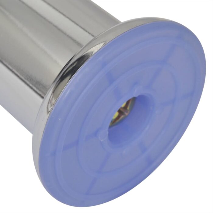 Pieds ronds de canapé 8 pcs Chrome 60 mm – Image 3