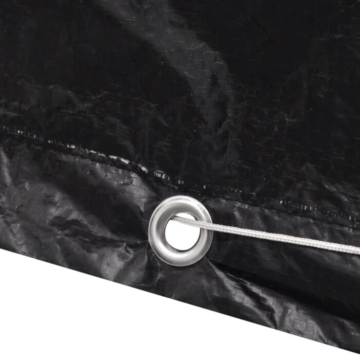 Housses de salon de jardin 2 pcs Rotin 10 œillets 300 x 140 cm – Image 5