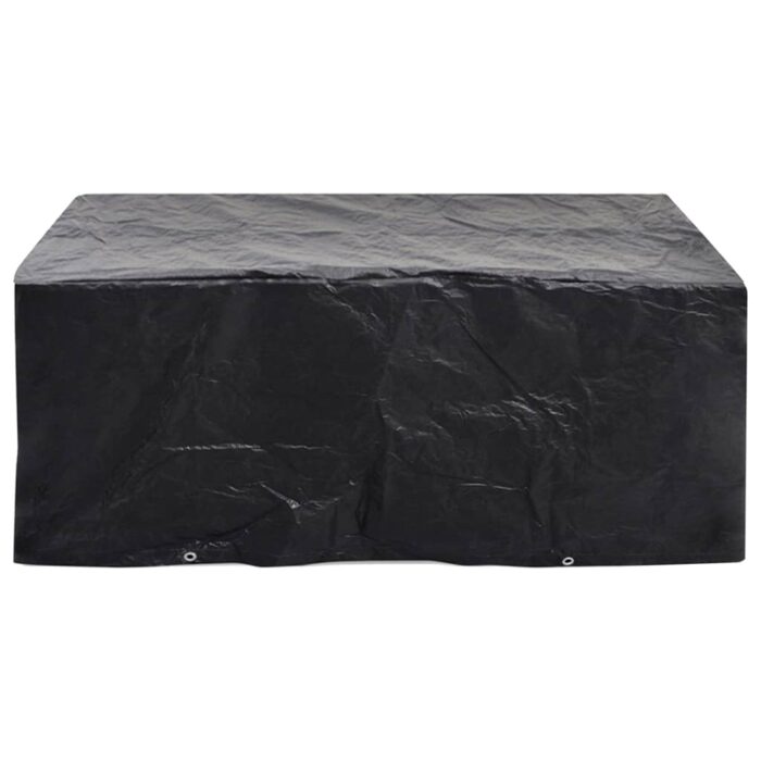 Housses de salon de jardin 2 pcs 8 œillets 242x162x100 cm – Image 2