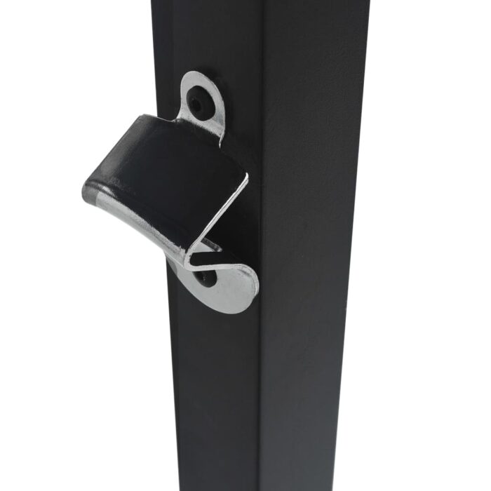 Belvédère de barbecue 240x150x255 cm Anthracite Acier – Image 4