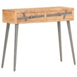 Table console 90 x 30 x 75 cm Bois d'acacia massif – Image 10