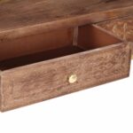Table console 90 x 30 x 75 cm Bois de manguier massif – Image 4