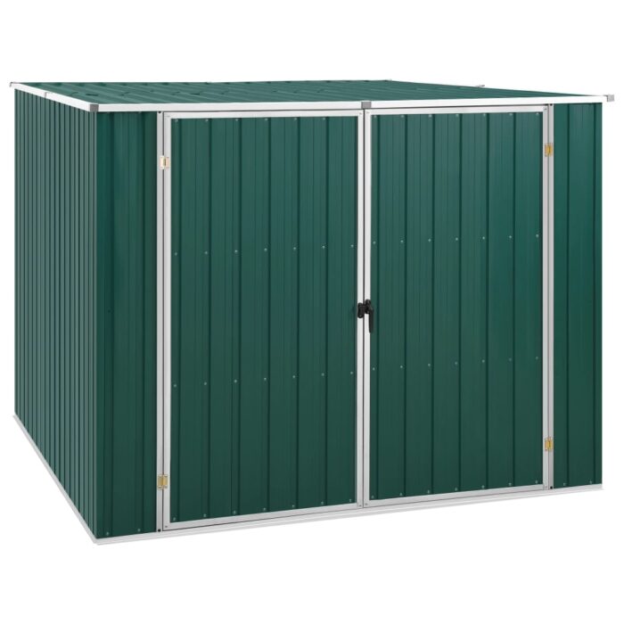 VXL8719883811031_a_en_hd_1.jpg Abri de jardin Vert 195x198x159 cm Acier galvanisé – Image 1