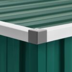 Abri de jardin Vert 195x198x159 cm Acier galvanisé – Image 2