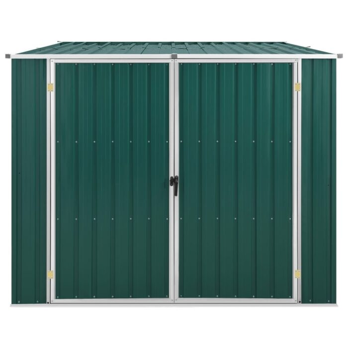 Abri de jardin Vert 195x198x159 cm Acier galvanisé – Image 3