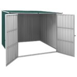 Abri de jardin Vert 195x198x159 cm Acier galvanisé – Image 4