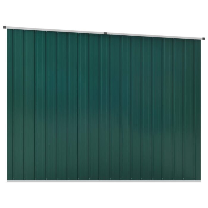 Abri de jardin Vert 195x198x159 cm Acier galvanisé – Image 5