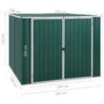 Abri de jardin Vert 195x198x159 cm Acier galvanisé – Image 7