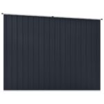 Abri de jardin Anthracite 195x198x159 cm Acier galvanisé – Image 5
