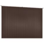 Abri de jardin Marrron 195x198x159 cm Acier galvanisé – Image 5