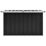 Boîte de rangement de jardin Anthracite 109x67x65 cm – Image 2