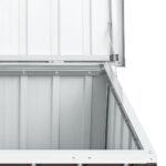 Boîte de rangement de jardin Marron 109x67x65 cm – Image 6