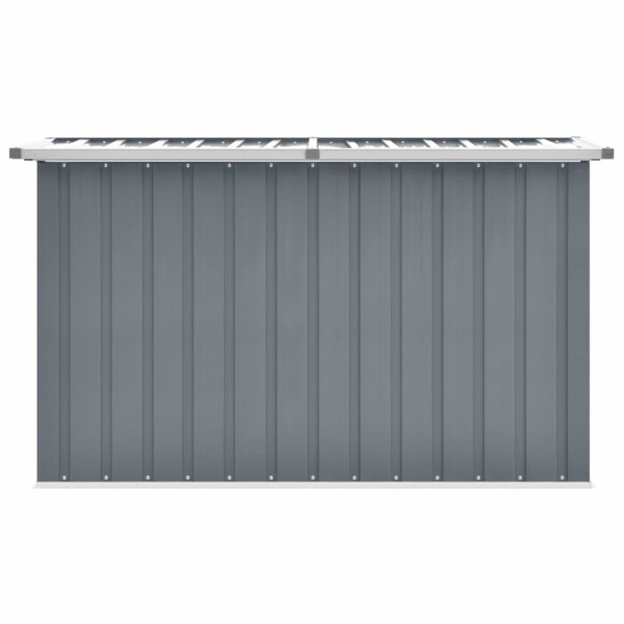 Boîte de rangement de jardin Gris 149x99x93 cm – Image 2