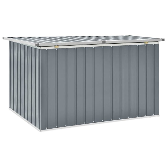 Boîte de rangement de jardin Gris 149x99x93 cm – Image 3