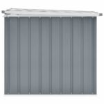 Boîte de rangement de jardin Gris 149x99x93 cm – Image 4