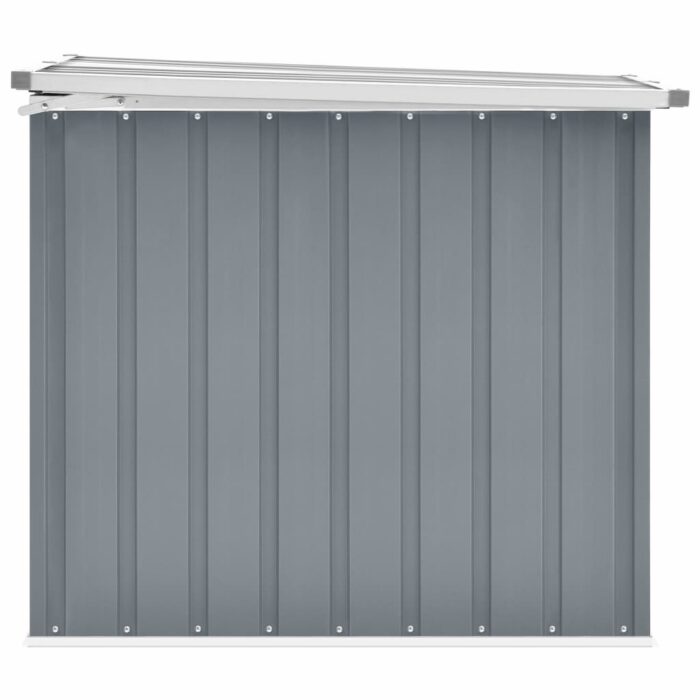 Boîte de rangement de jardin Gris 149x99x93 cm – Image 4