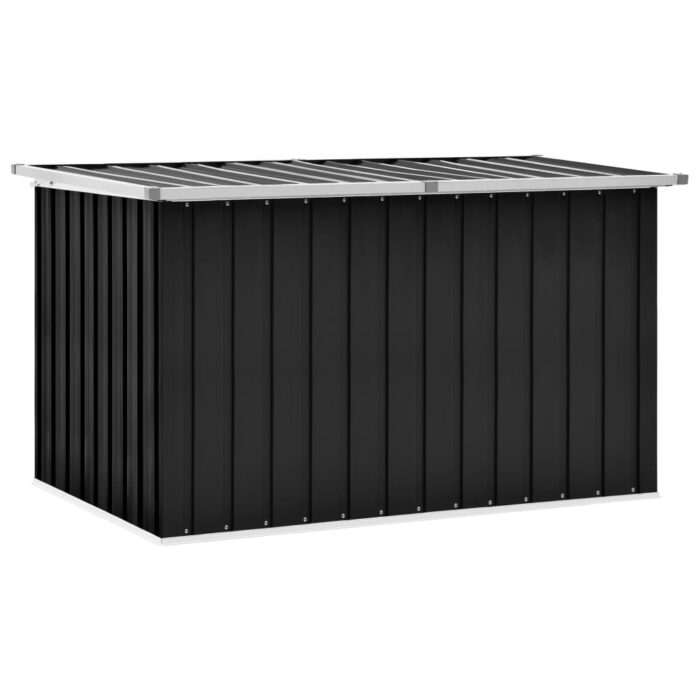 Boîte de rangement de jardin Anthracite 149x99x93 cm – Image 1