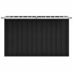 Boîte de rangement de jardin Anthracite 149x99x93 cm – Image 2