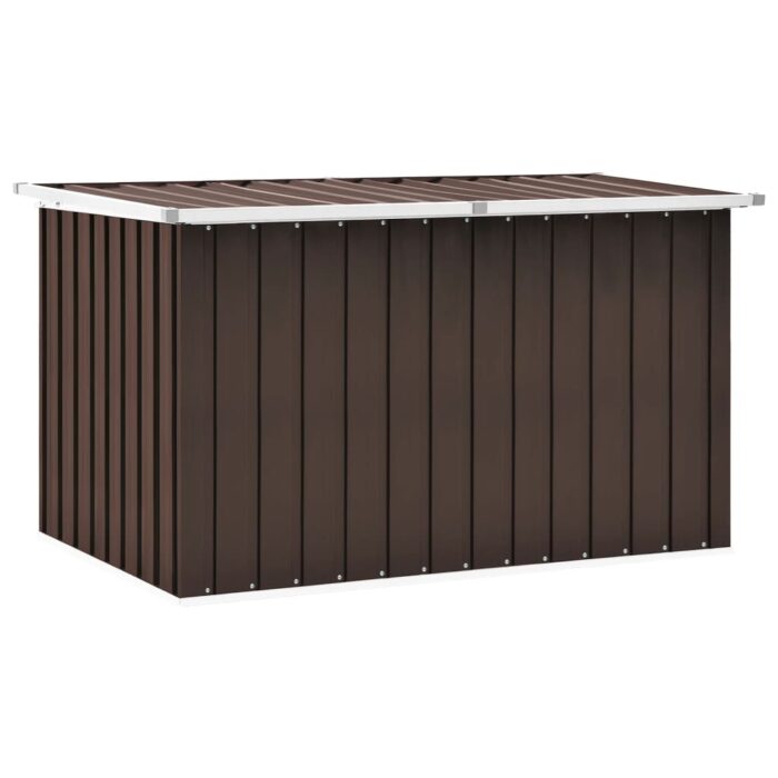 Boîte de rangement de jardin Marron 149x99x93 cm – Image 1
