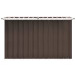 Boîte de rangement de jardin Marron 149x99x93 cm – Image 2