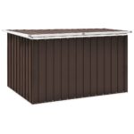 Boîte de rangement de jardin Marron 149x99x93 cm – Image 3