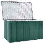 Boîte de rangement de jardin Vert 171x99x93 cm – Image 2