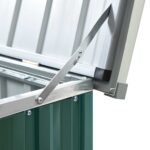 Boîte de rangement de jardin Vert 171x99x93 cm – Image 6