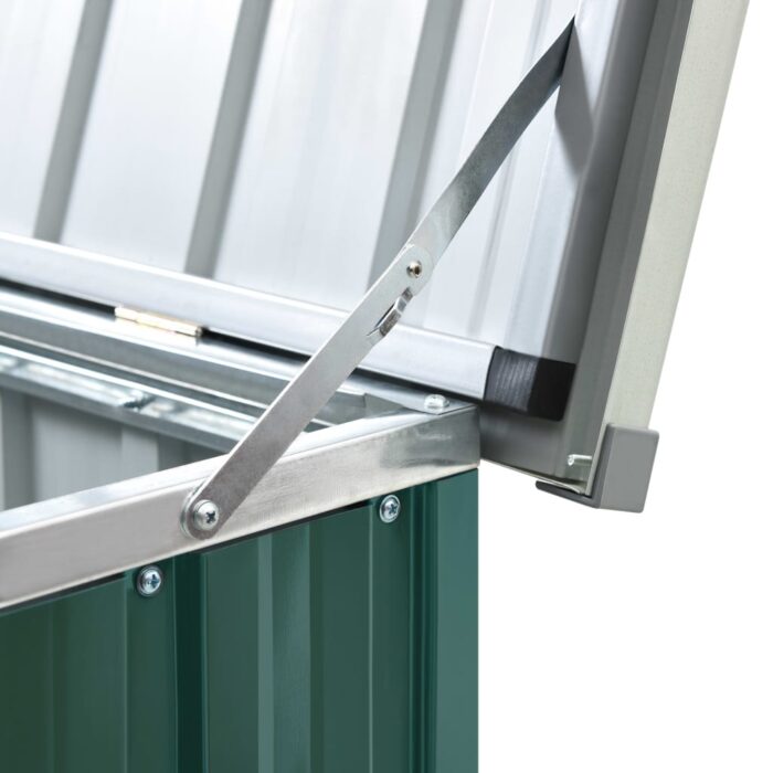 Boîte de rangement de jardin Vert 171x99x93 cm – Image 6