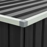 Boîte de rangement de jardin Anthracite 171x99x93 cm – Image 2