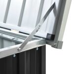 Boîte de rangement de jardin Anthracite 171x99x93 cm – Image 6