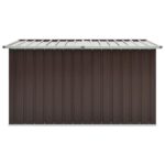Boîte de rangement de jardin Marron 171x99x93 cm – Image 2